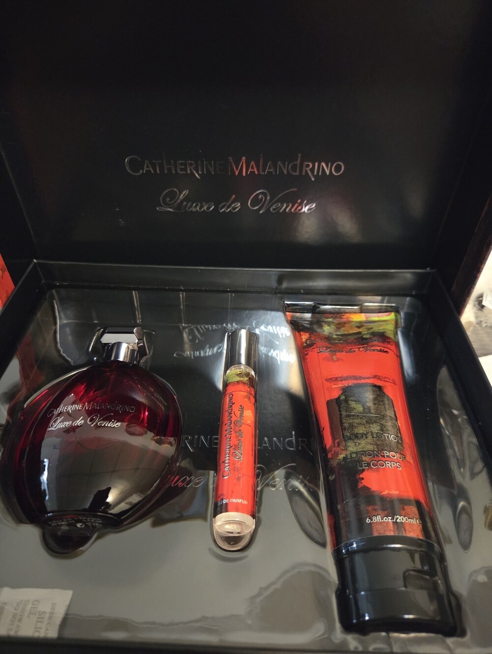 New Catherine Malandrino Eau De Parfume 3 piece Gift Set
